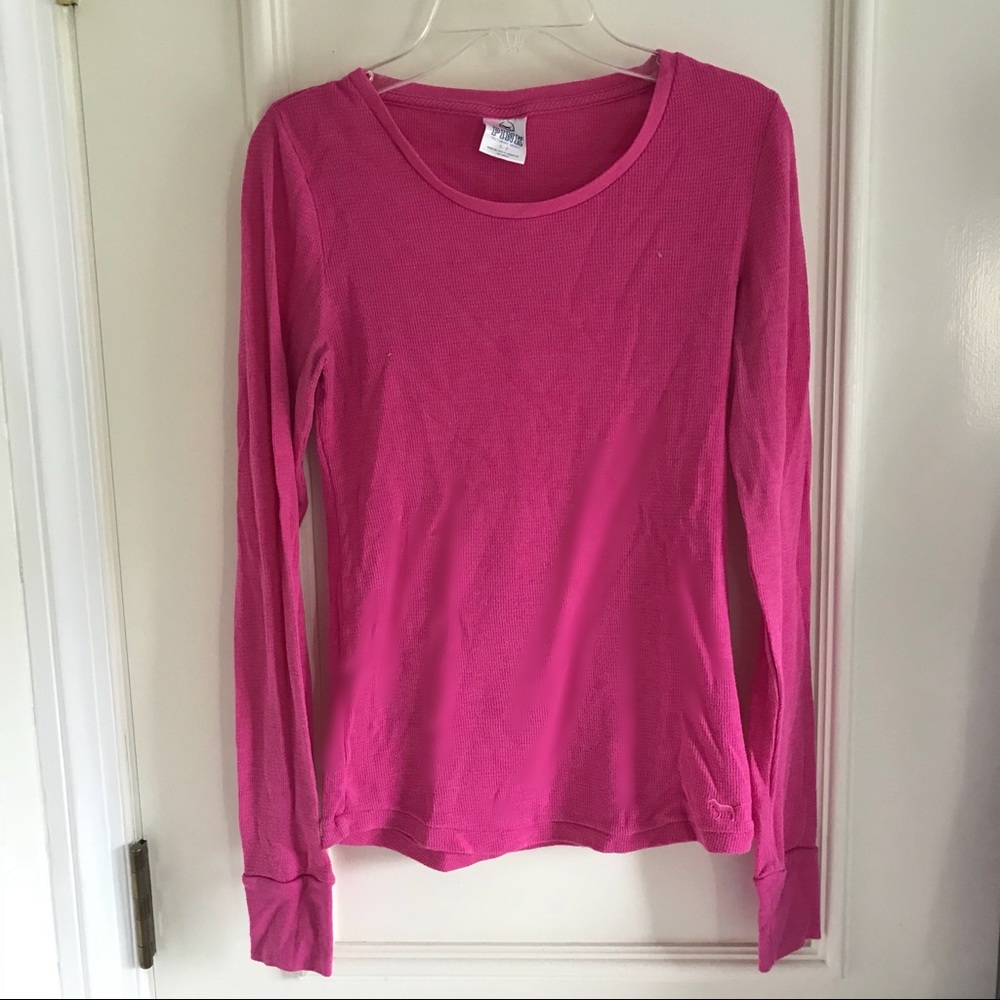 PINK Long Sleeve Thermal Shirt